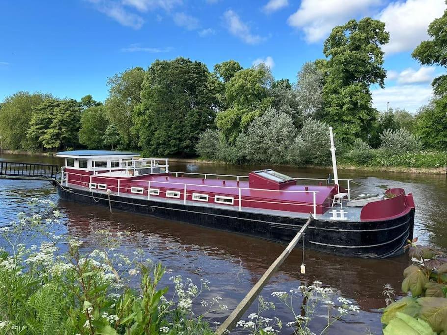 Unique Houseboat Experience I Central City Break York Exteriör bild
